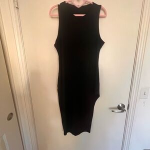 Elegant Black Sleeveless Dress